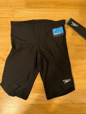 NWT Speedo Jammer Black Size 24